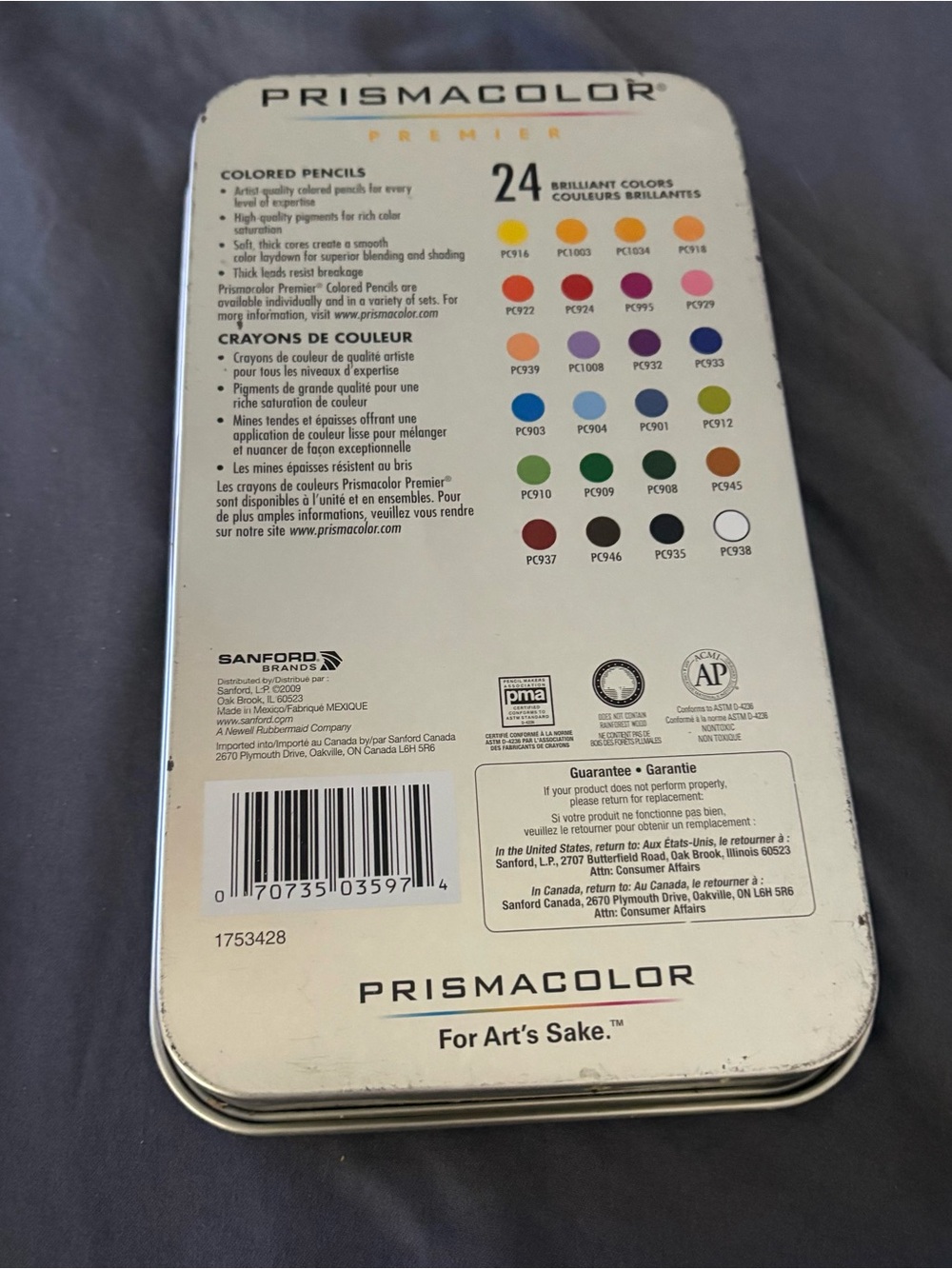 PRISMACoLOR. Premiere Colored Pencils - Picture 6 of 7